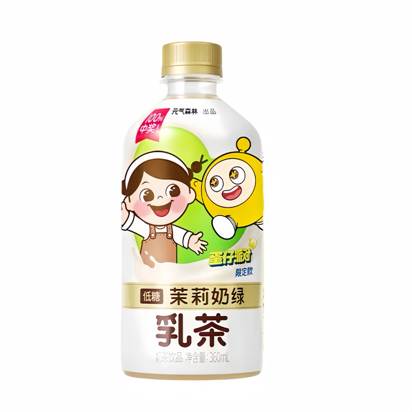 元气森林 乳茶 茉莉奶绿 360ML
