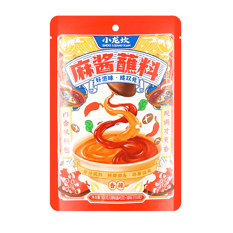小龙坎 麻酱蘸料 香辣味 100g