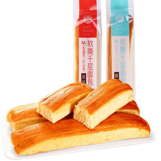 Daoxiangcun Soft-tear Thousand Layer Bread Original Flavor 120g