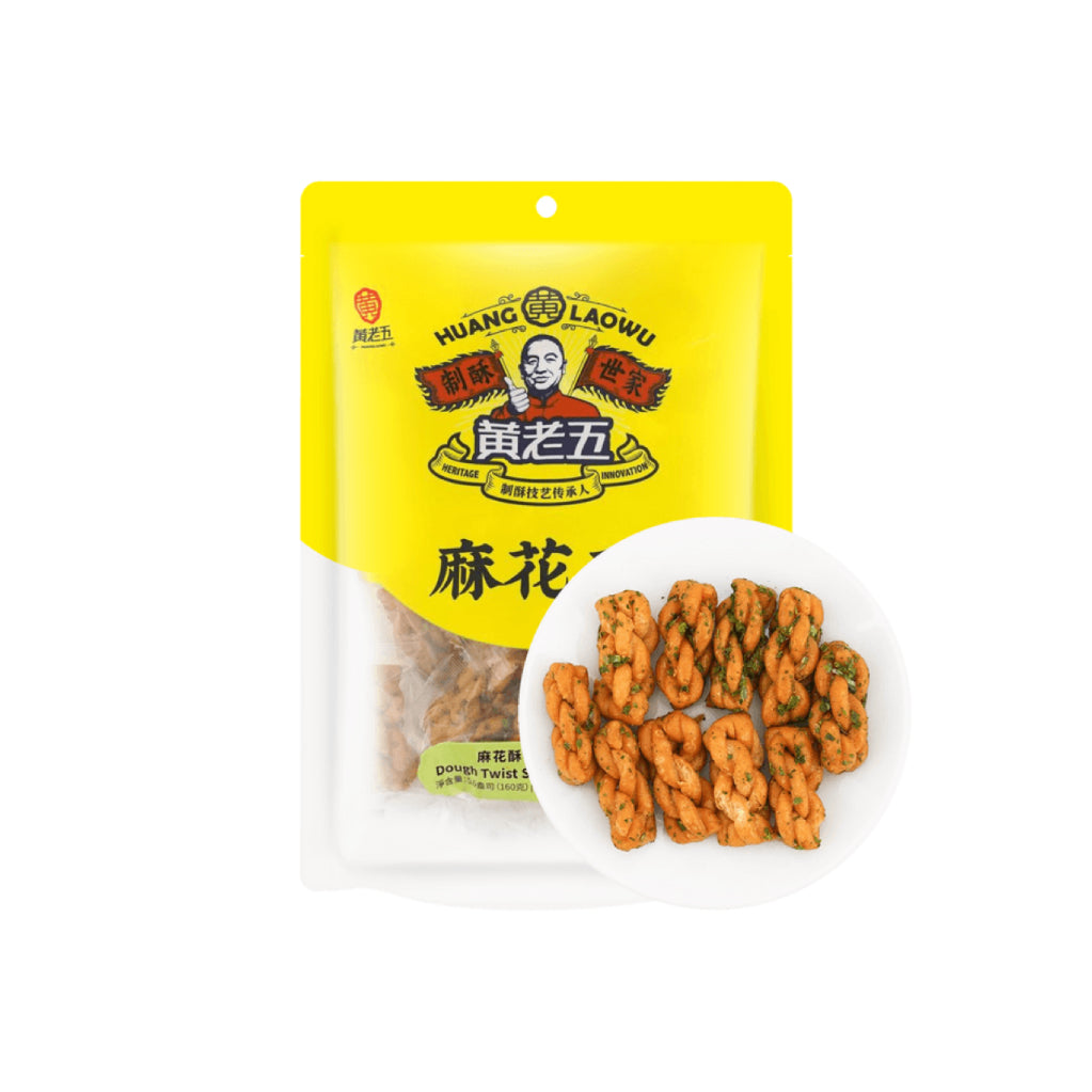 黄老五 麻花酥 葱香味 108g