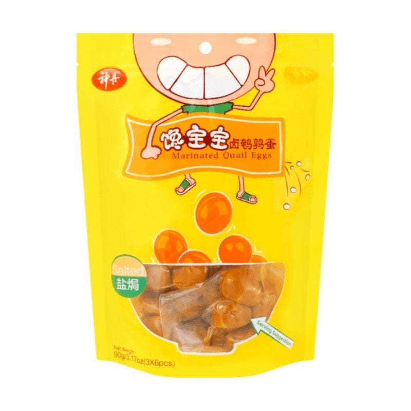 神丹 卤鹌鹑蛋 盐焗味 90g