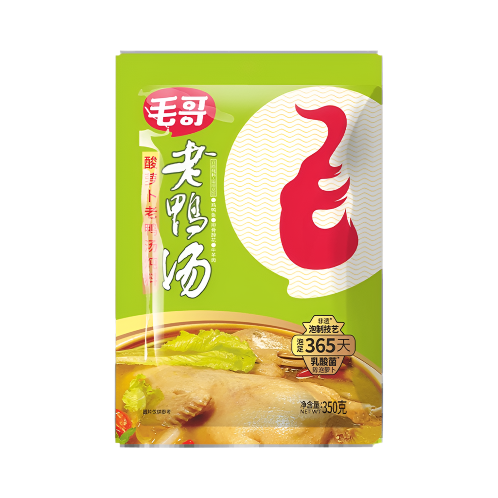 Maoge Sour Radish and Duck Soup Ingredients 350g