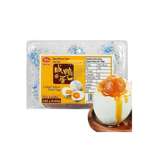 Shendan Cooked Salted Duck Eggs 68g*6