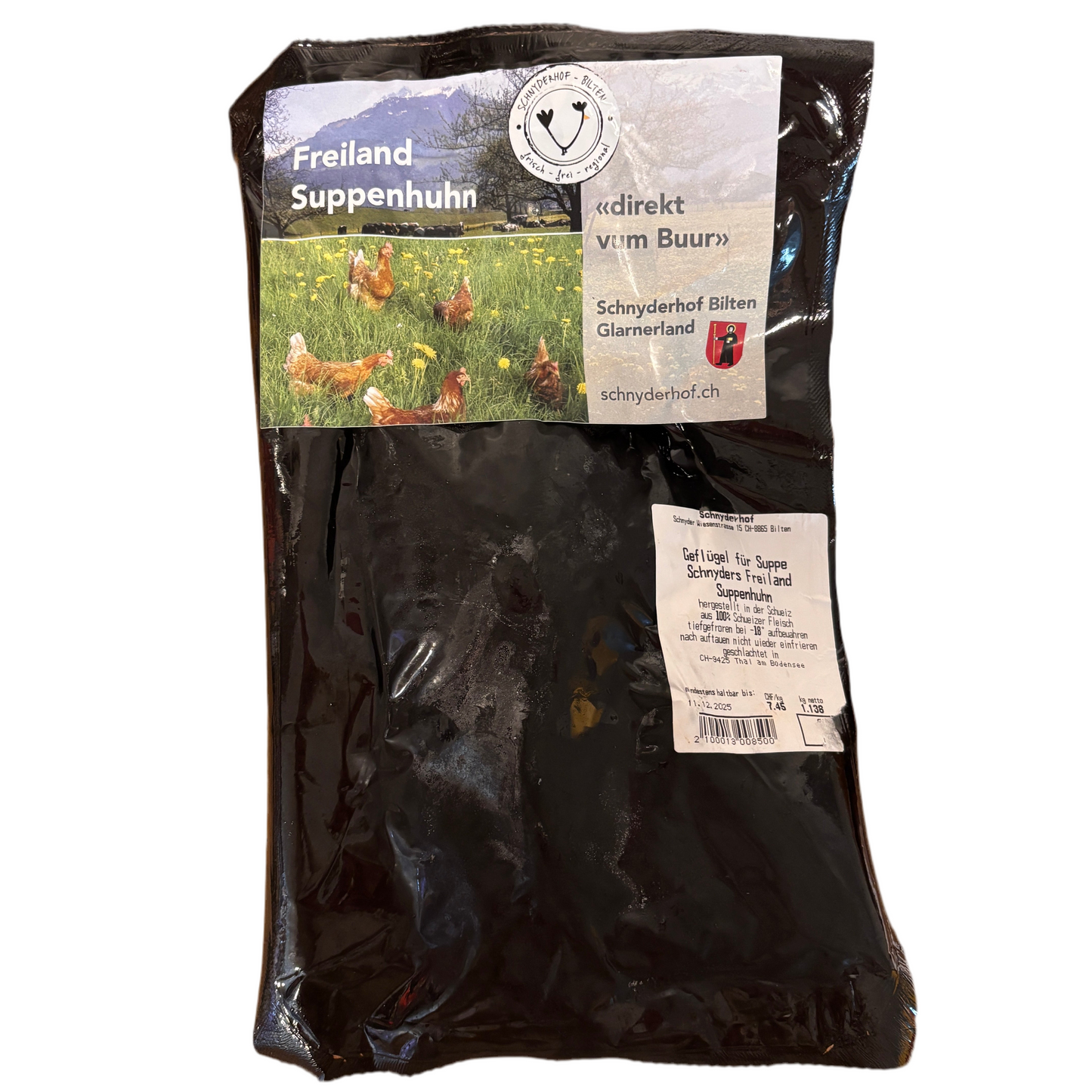 Freilandsuppenhun aus Bilten 900-1000g