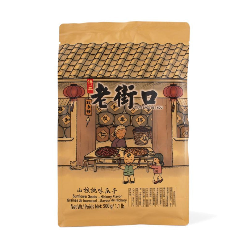 老街口 山核桃瓜子 500g