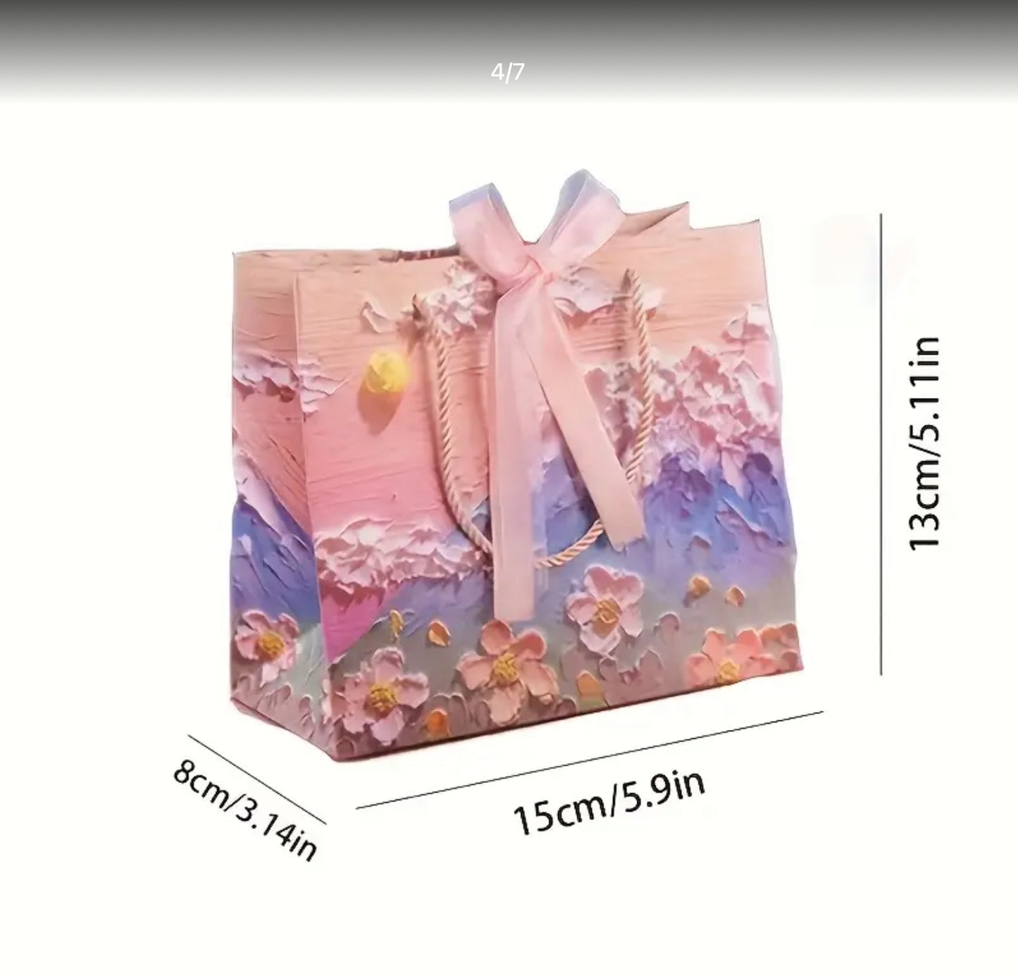 立体画手提礼品袋 小号