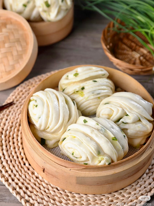 Sanquan Scallion Oil Roll 300g