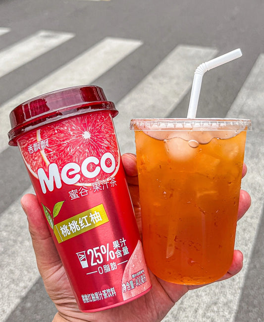 蜜谷 果汁茶 桃桃红柚 400ml