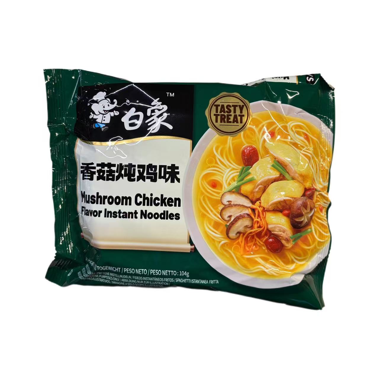 白象 经典香菇炖鸡面 104g 单包
