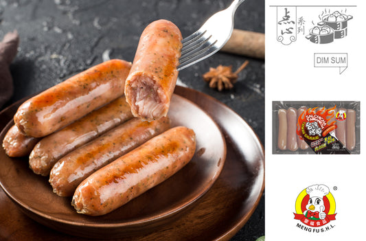 Mengfu Taiwan Grilled Sausage Black Pepper Flavor 430g