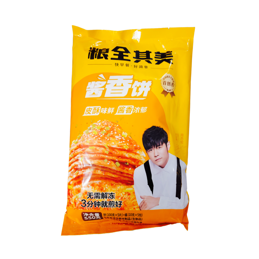 粮全其美 酱香饼 550g