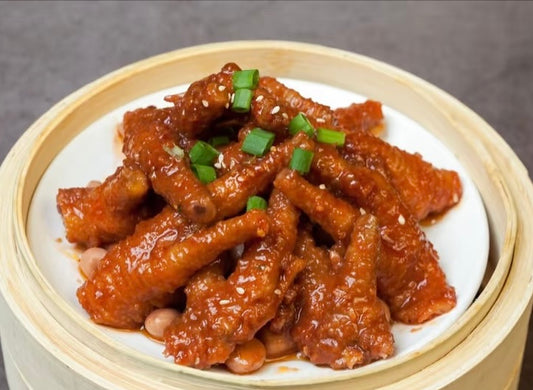 Delico Black Bean Sauce Chicken Feet 400g (Please be careful if you are worried about thawing)