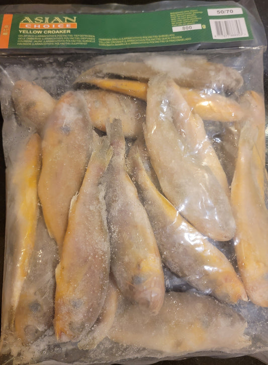 TK 亚洲之选 黄花鱼 1000g约16条