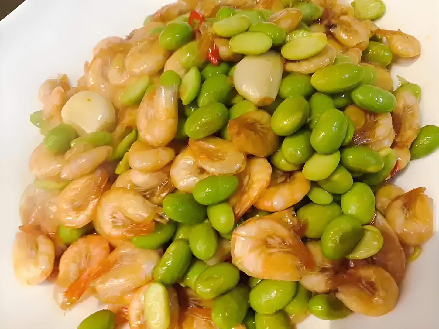 Shelled edamame