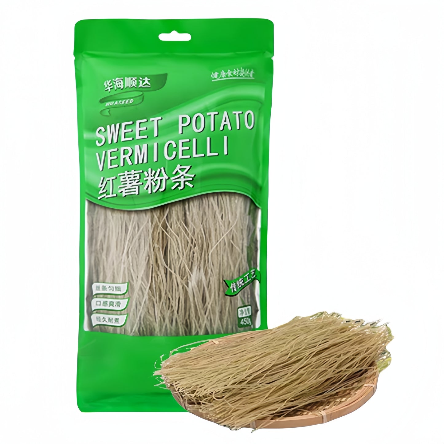 华海顺达 红薯粉条 (细） 450g