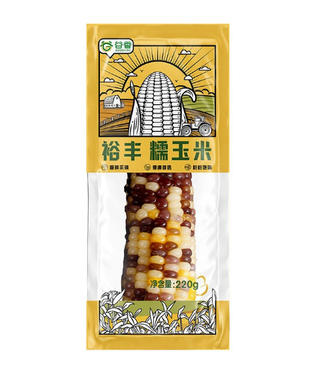 裕丰 彩色糯玉米棒 220g
