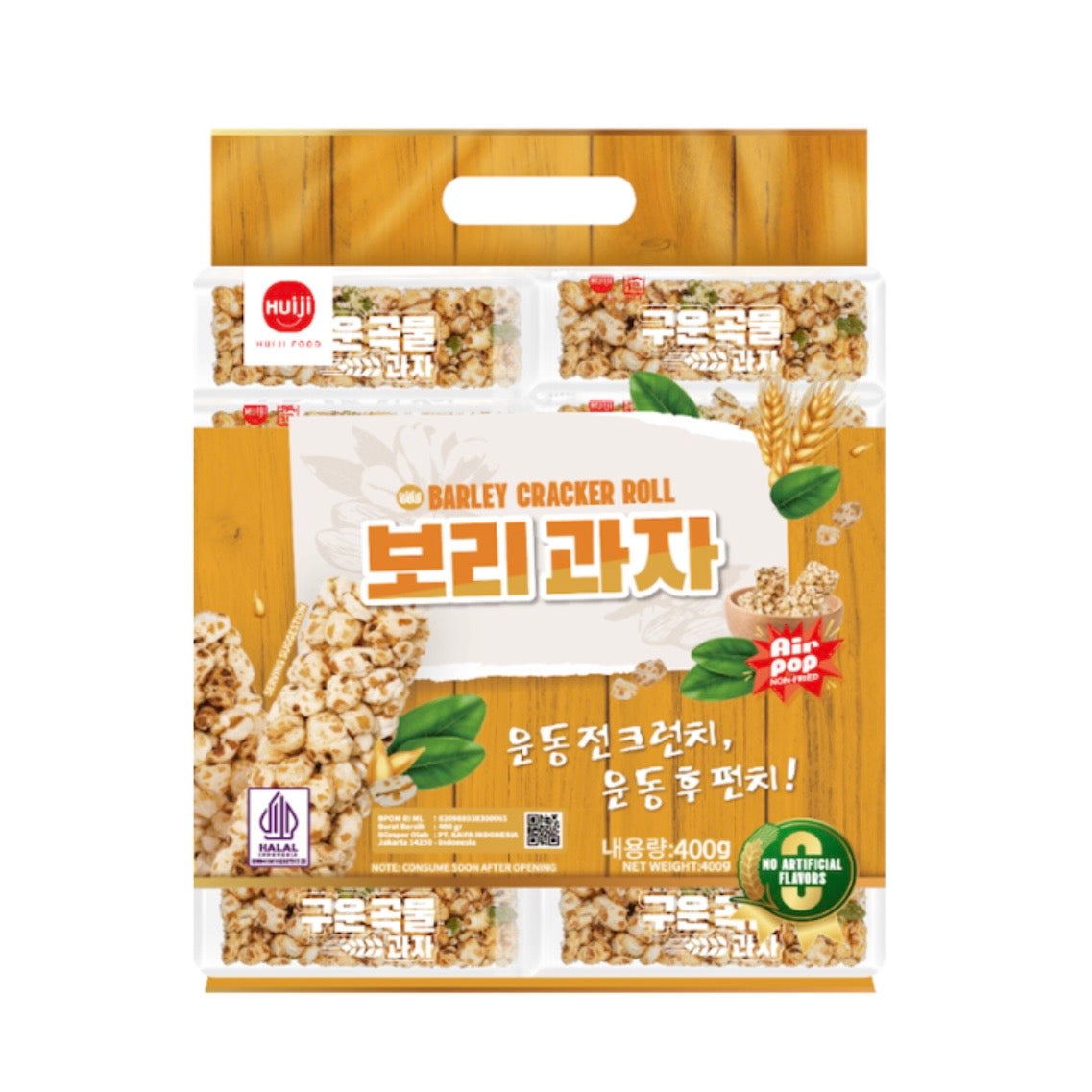 徽记 酥脆青稞棒 400g