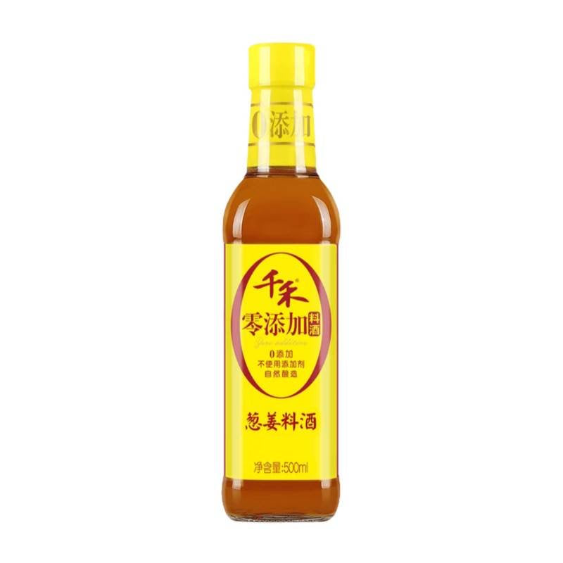 千禾 零添加葱姜料酒 500ml