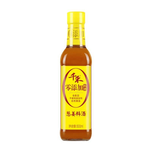 千禾 零添加葱姜料酒 500ml