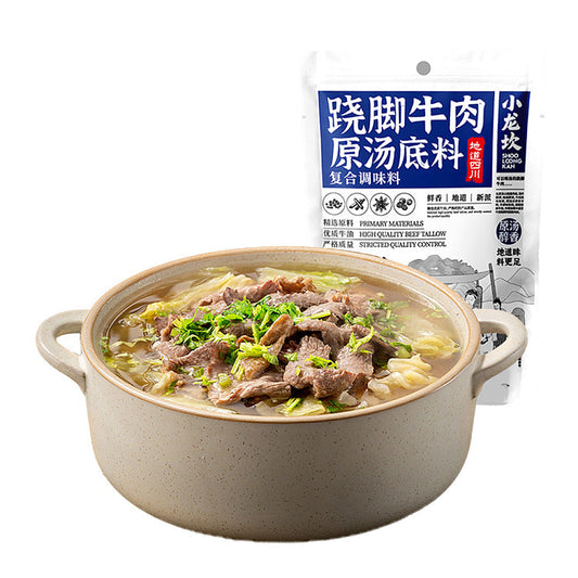 Xiaolongkan Qiaojiao Rindfleisch klare Suppengewürz 166g