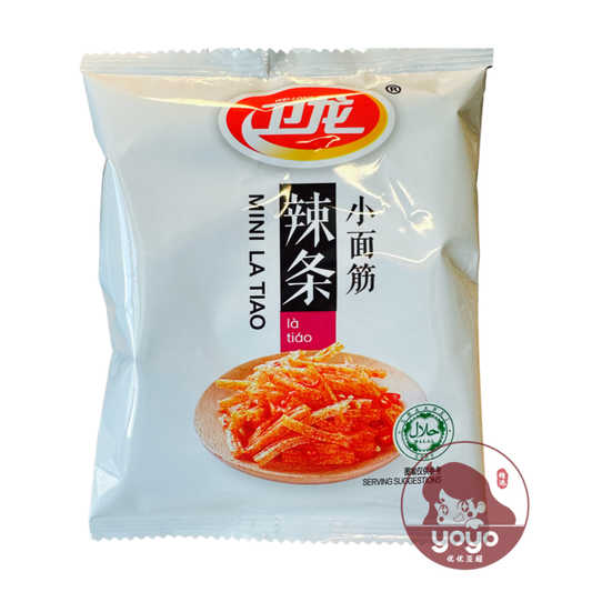 Weilong kleine glutenhaltige Mini-Scharfstreifen, eine kleine Packung