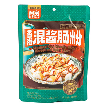 Baijia A Kuan Hong Kong Mixed Sauce Rice Noodle Roll 255g