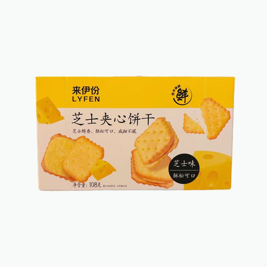 来伊份 芝士夹心饼干 108g
