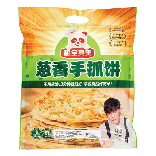 粮全其美 手抓饼 葱香味 内含5片