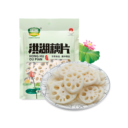 Huagui Honghu Lotus Root Slices 330g