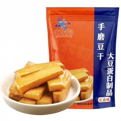 麻六记 手磨豆干 五香味 240g （内含10小包）