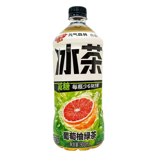 元气森林 葡萄柚冰绿茶 900ml