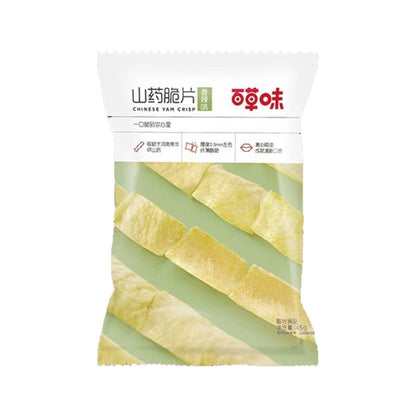 百草味山药脆片（香葱味) 45g