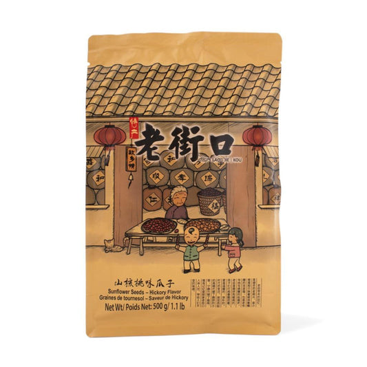 老街口 山核桃瓜子 500g