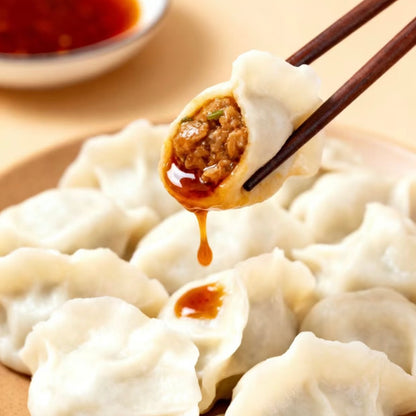 TK 功夫食品 猪肉麻辣烫水饺 400g（介意化冻勿拍）