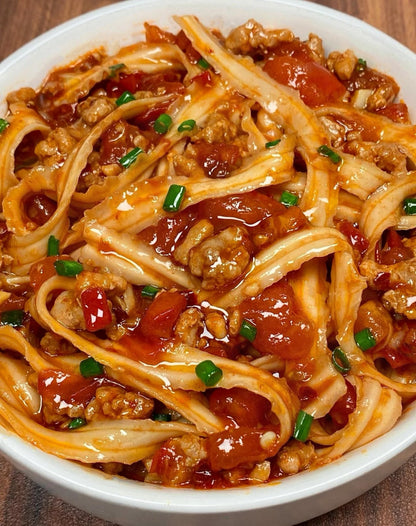 老遂记 铁棍山药刀削面番茄味 155.5g