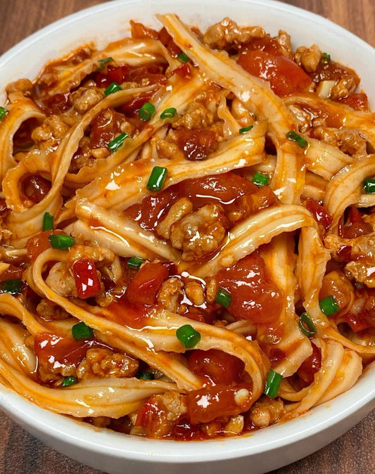 老遂记 铁棍山药刀削面番茄味 155.5g