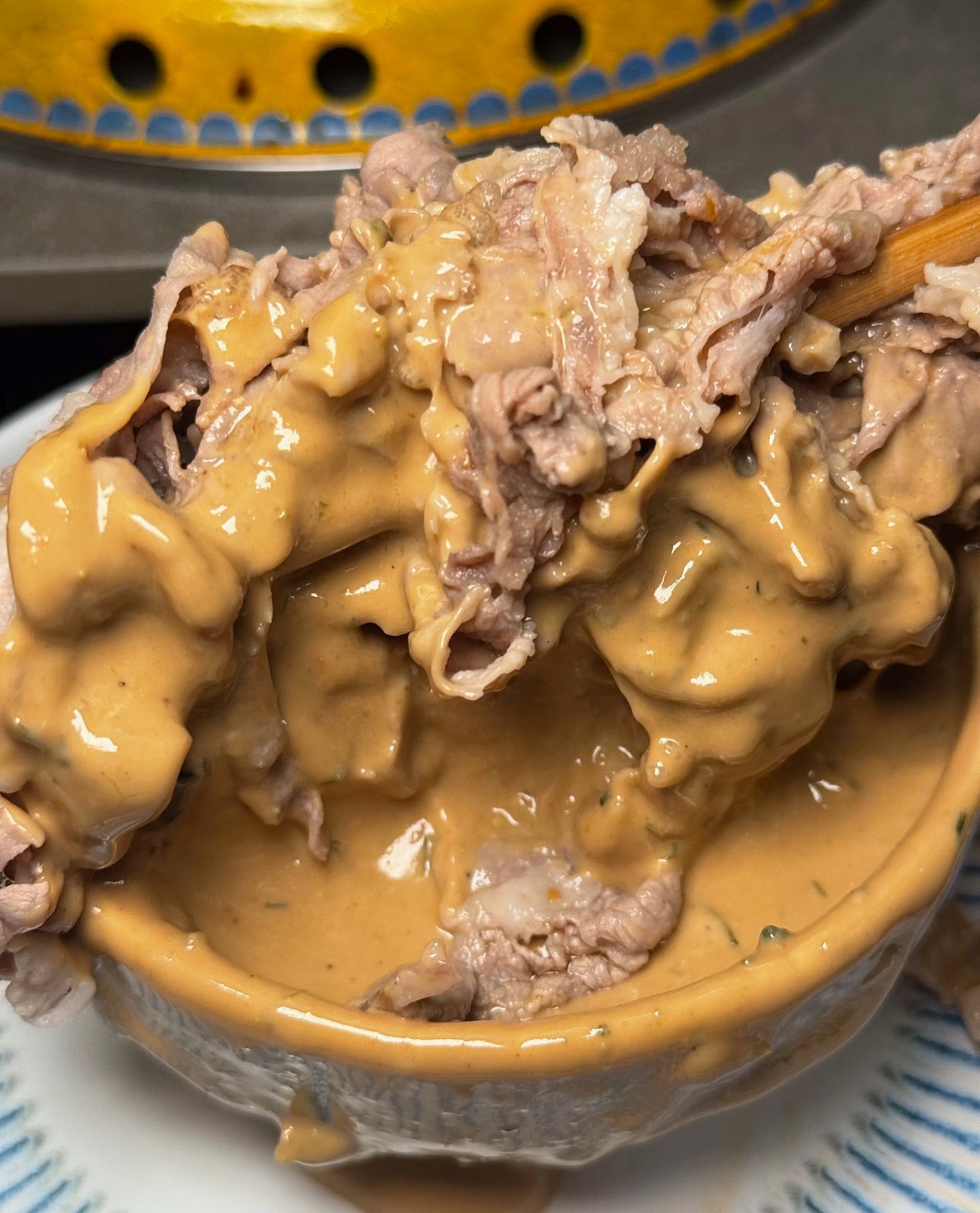 六必居 芝麻花生酱-二八酱200g-橙色包
装