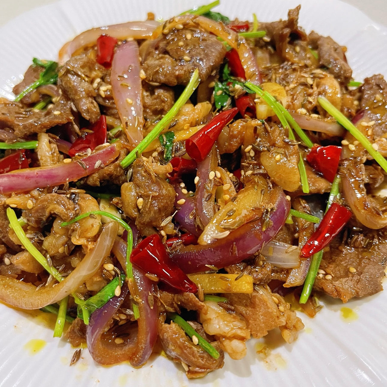 TK 🇨🇭鲜切羊腿肉片 150g