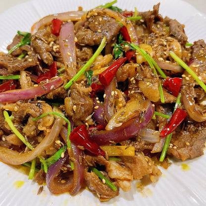 TK 🇨🇭鲜切羊腿肉片 150g