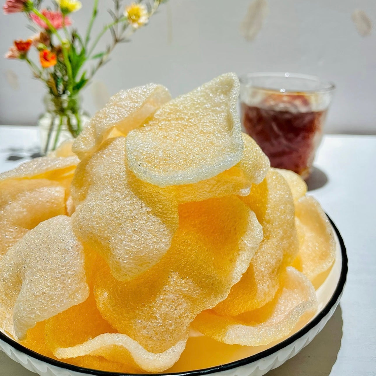 G Xijiang Frittierte Garnelenchips 200g