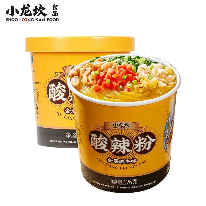 小龙坎 金汤肥牛酸辣粉 126g
