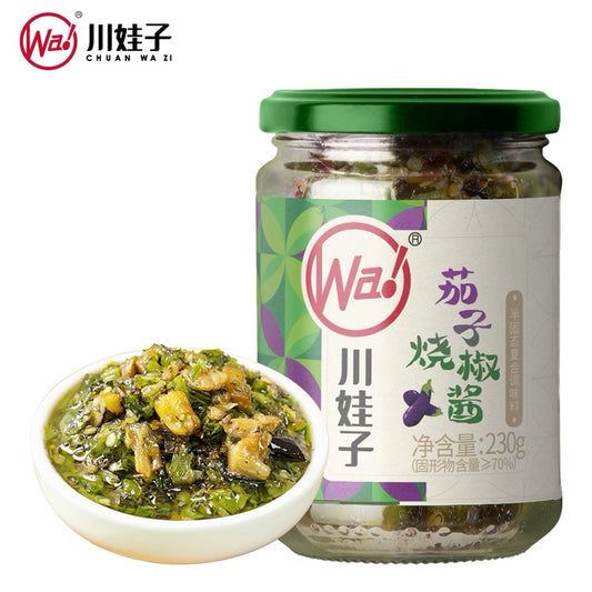 Chuanwazi Auberginen- und Paprikasauce (230 g)