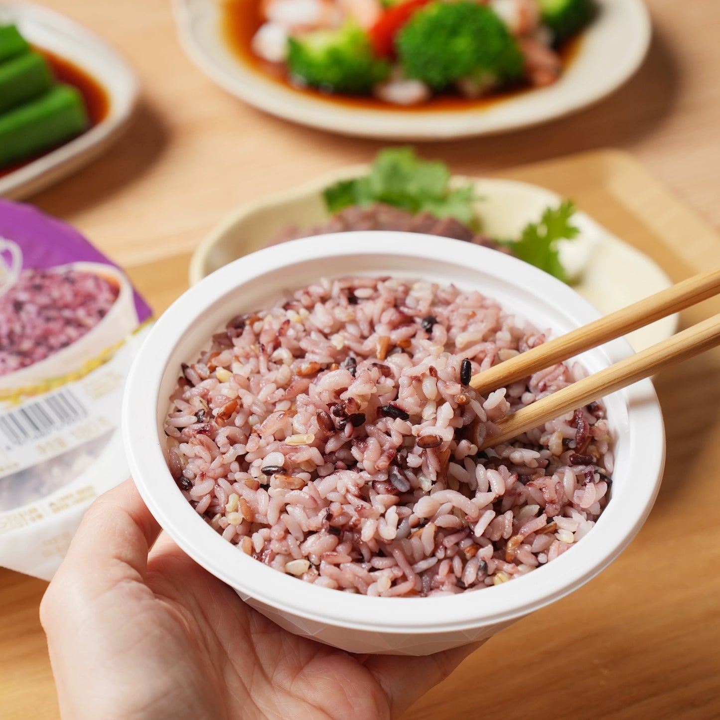 A金龙鱼 丰厨三色糙米饭 180g