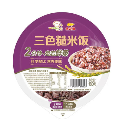 A金龙鱼 丰厨三色糙米饭 180g
