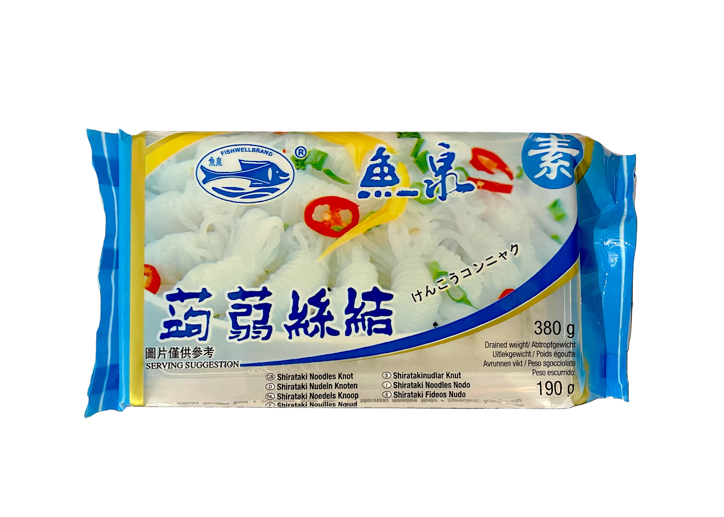 鱼乐 Shirataki 魔芋结 380g