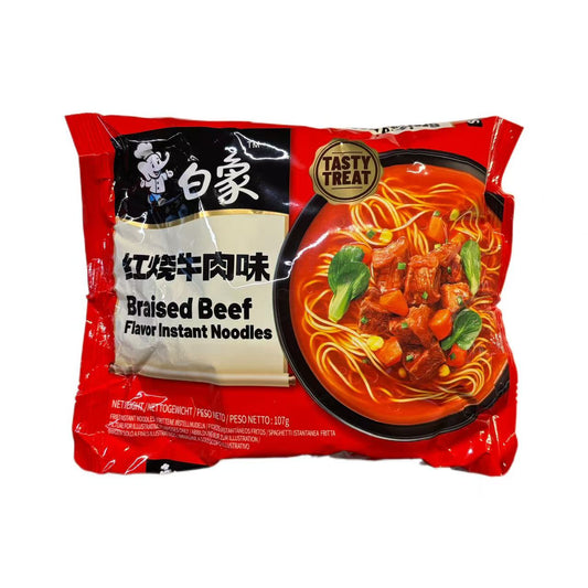 白象 经典红烧牛肉面 107g 单包
