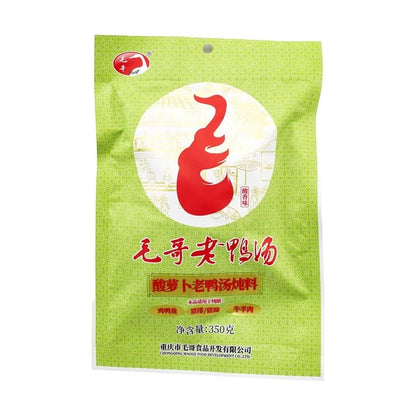 Maoge Sour Radish and Duck Soup Ingredients 350g