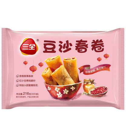 三全 豆沙春卷 216g