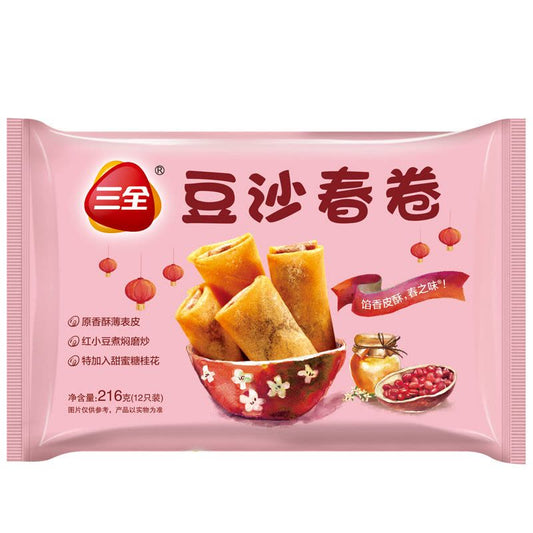 三全 豆沙春卷 216g