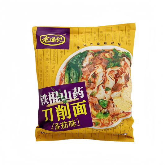 老遂记 铁棍山药刀削面番茄味 155.5g